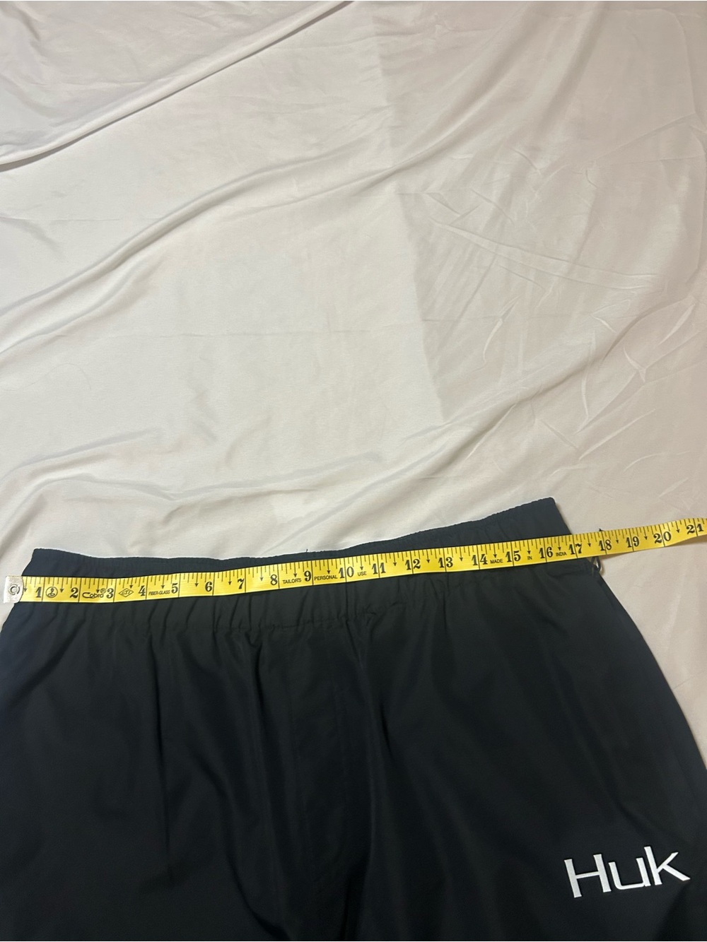 Huk Gunwale Pants Black Size L Windproof Waterproof Fishing Gear Men - Picture 6 of 16